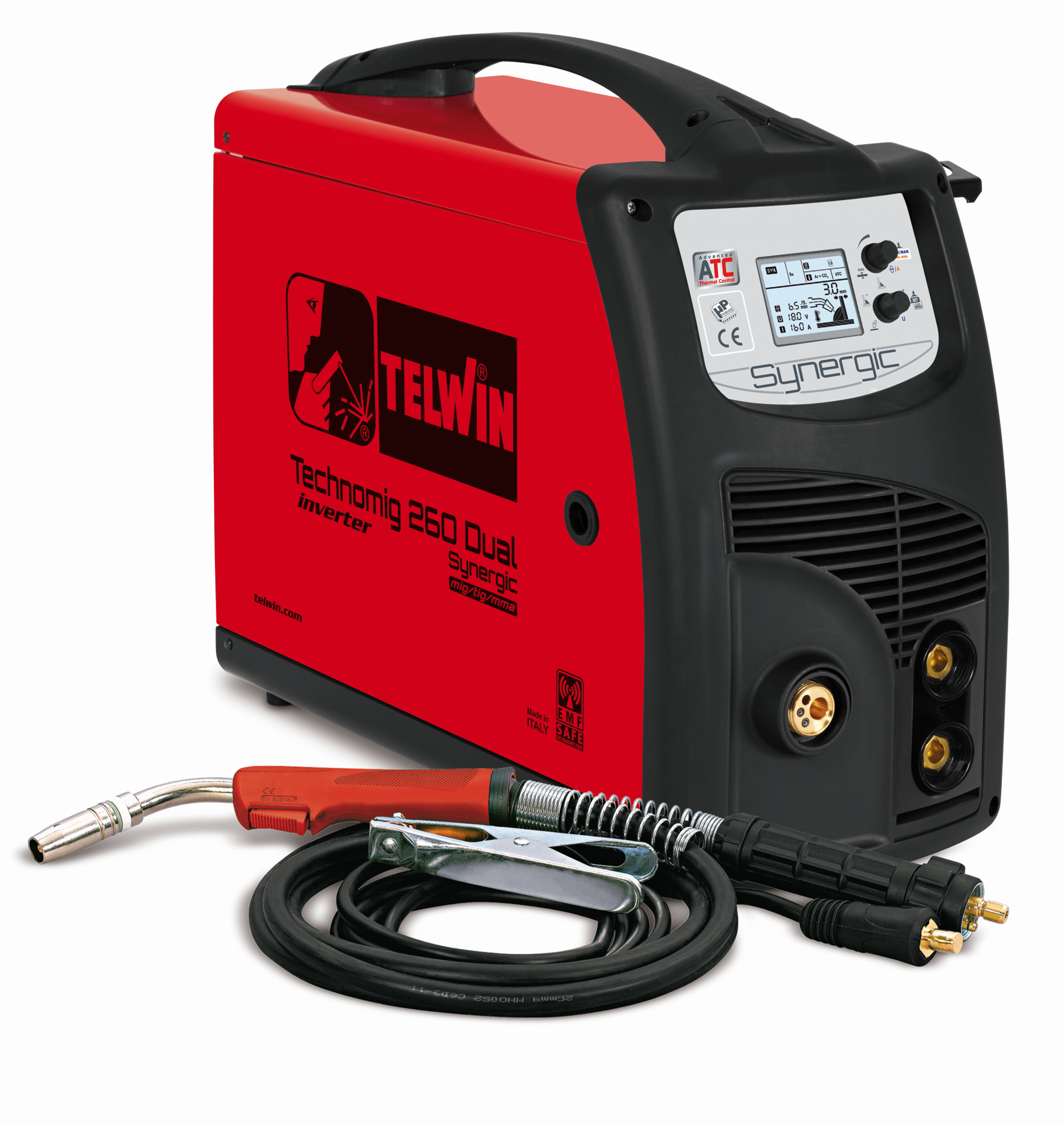 Svářečka CO2 Telwin Dual Synergic 260 Technomig